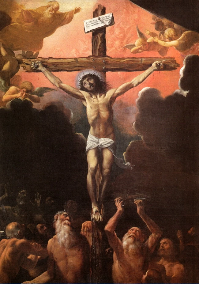 Crocifissione e i patriarchi nel limbo - Chiesa di S. Francesca Romana, Ferrara